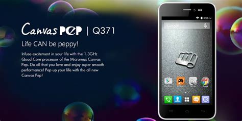 Micromax Canvas Pep Smartphone Is An Android One Competitor At Rs