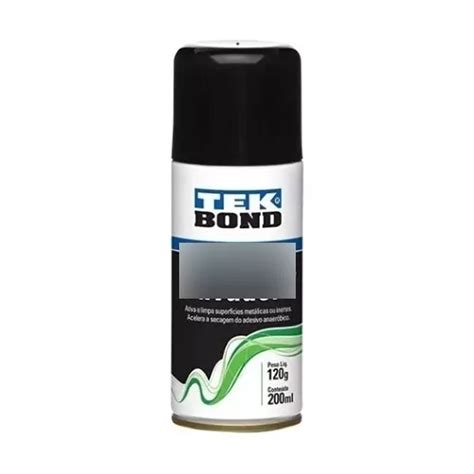 Spray Ativador T Adesivo Anaer Bico Tekbond