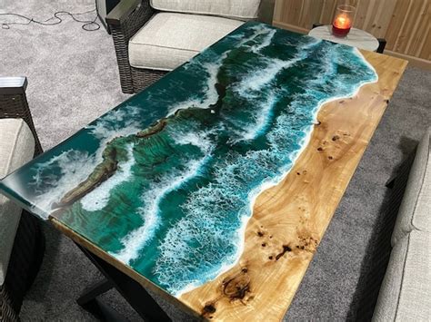 Epoxy Ocean Table Hot Sale