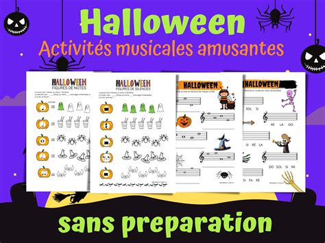 Exercices De Musique Halloween