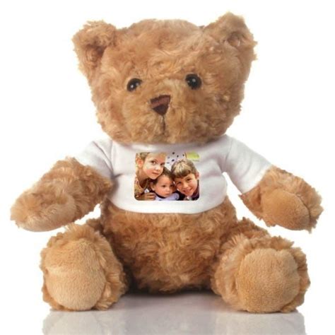 Personalised Photo Teddy Bear The Personalised Gift Shop