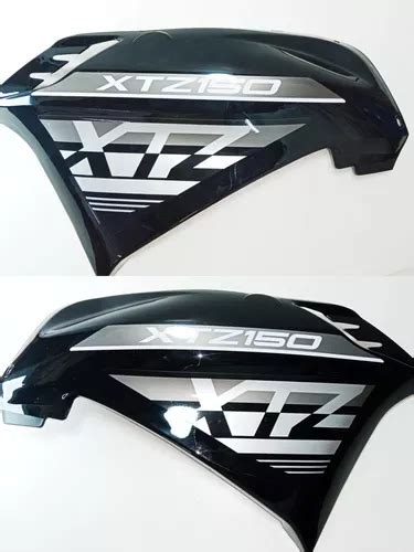 Plasticos Cubre Estanque Yamaha Xtz Negro Cuotas Sin Inter S