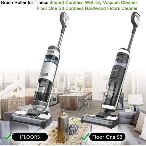 Rouleau Brosse De Rechange Et Filtre D Aspirateur Pour Tineco IFloor 3