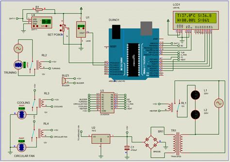 Egg Incubator Circuit Using Arduino Lab Projects Bd