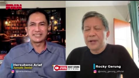 Pertarungan Politik Memanas Rocky Gerung Paslon 02 Gagal Dilantik