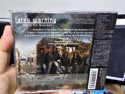 Fates Warning Night On Brocken CD Photo Metal Kingdom