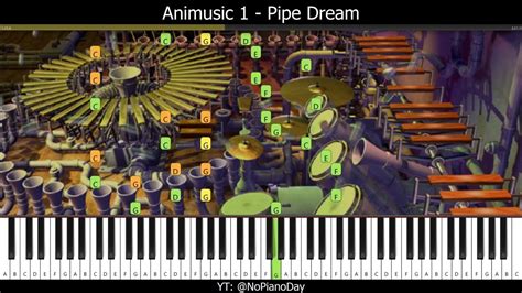 Animusic 1 Pipe Dream Piano Tutorial Youtube