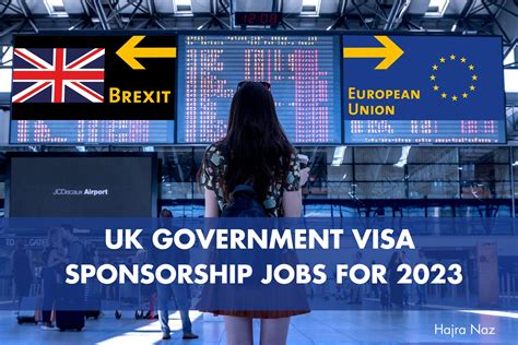 Uk Government Visa Sponsorship Jobs For