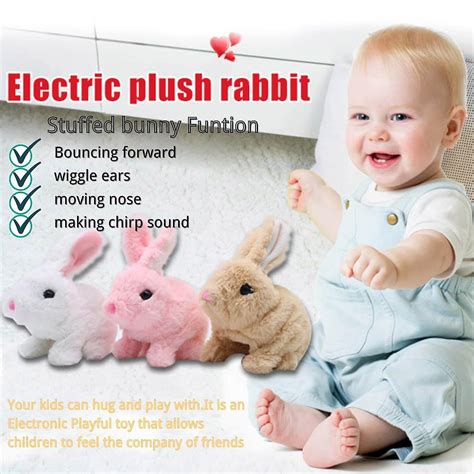 100% New,bunny Toys Educational Interactive Toys Bunnies Can Walk And