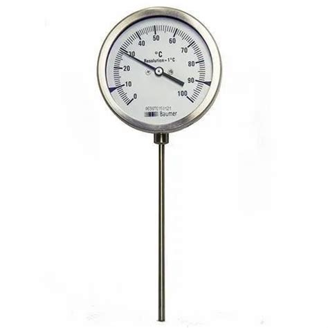 0 1600 Deg C Stainless Steel Temperature Gauge For Industrial At Rs 850