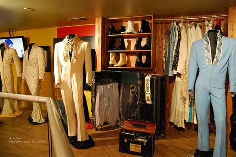 A Display Representing Elvis Dressing Room At The Hilton Hotel In Las