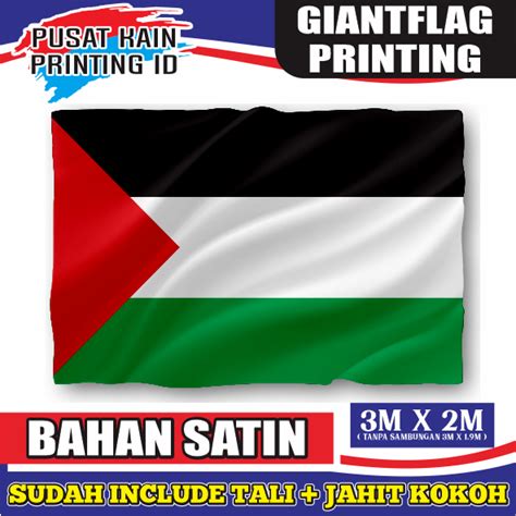 Jual Bendera Palestina Giant Flag Palestina Bendera Besar