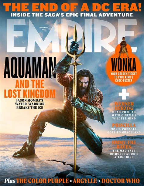 Aquaman And The Lost Kingdom Covers By Empire Magazine R Dc Cinematic