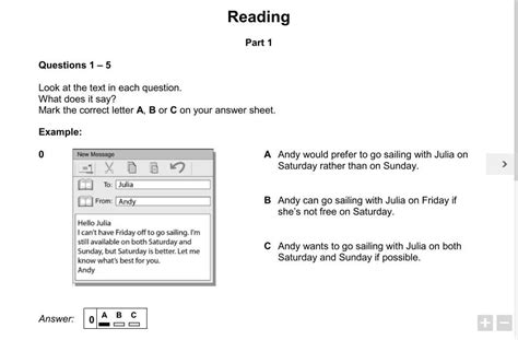 Ejemplos De Ex Menes Cambridge B Para Practicar