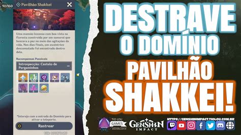 Pavilh O Shakkei Como Destravar Genshin Impact Youtube