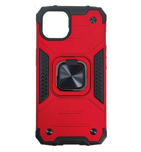 Maxmobile Maskica Za Iphone Pro Anti Shock With Ring Crvena