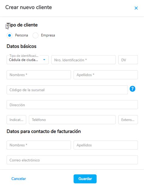 Creaci N Clientes En El Pos Instalado Portal De Clientes Siigo