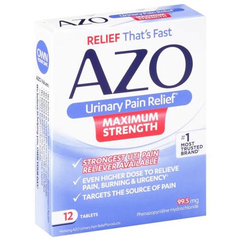 Azo Urinary Pain Relief, Maximum Strength, Tablets | Publix Super Markets