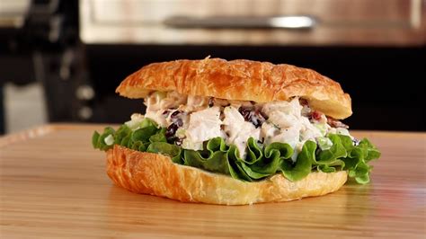 Smoked Turkey Salad Croissant Ifa Home Cookin Youtube