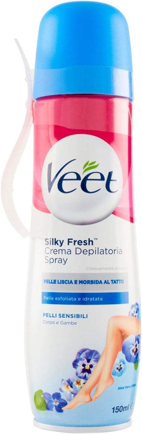 Veet Crema Spray Pelli Sensibili Ml Confezione Singola Amazon