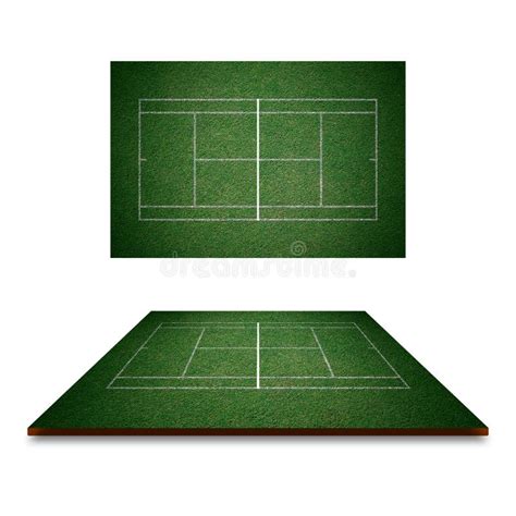 Verde Del Campo De Tenis Ilustraci N Del Vector Ilustraci N De Hierba