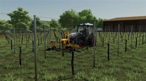 FS22 Vineyard Poles Pack v 1 0 Placeable Objects Mod für Farming