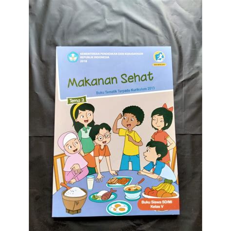 Jual Buku Siswa Tematik Dikbud Tema 3 K13 SD MI Kelas 5 Shopee Indonesia