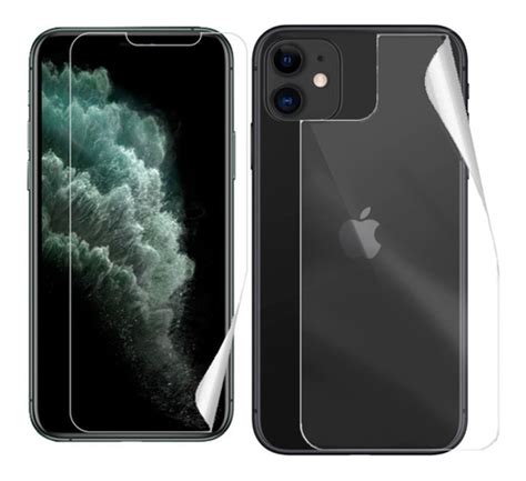 Película De Gel Frente E Verso Traseira iPhone 11 Tela 6 1 MercadoLivre