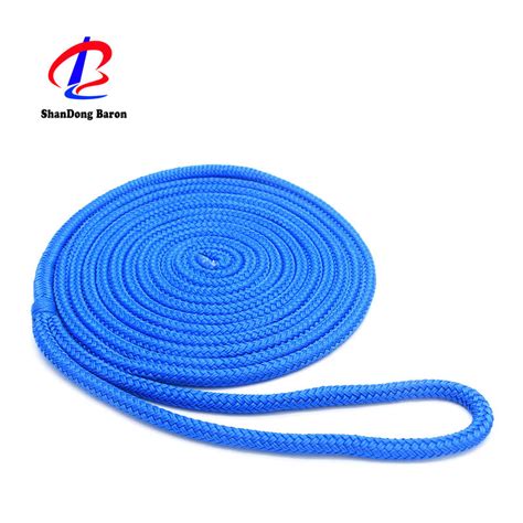 Nylon Yacht Rope Mooring Line Draw Cord Double Braided Rope China