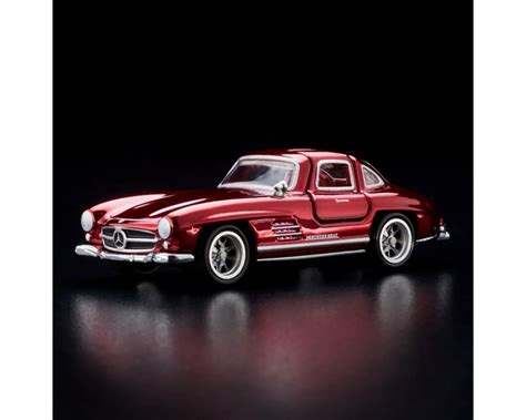 Коллекционная машинка Hot Wheels RLC Mercedes Benz SL Oxblood Хот Вилс Эксклюзив