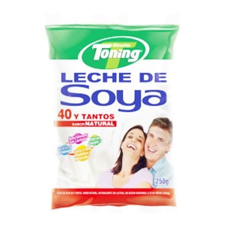 LECHE DE SOYA TONING 40 Y TANTOS 250G