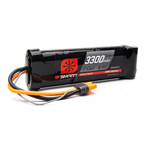 Batería Spektrum Smart Nimh Ic3 De 8 4 V 3300 Mah 7 Celdas Venta