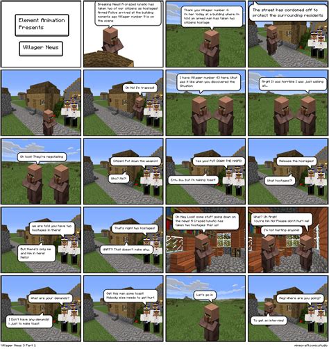 Villager News 3 Part 1 - Comic Studio