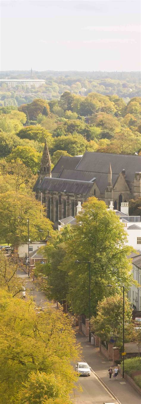 View over Edgbaston, Birmingham, England - Edgbaston Village | The ...