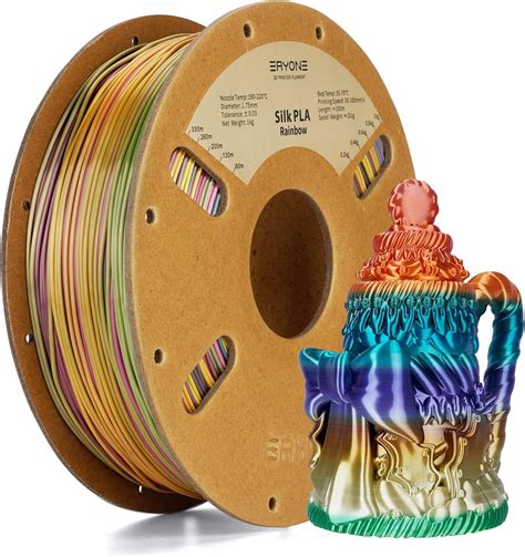 Amazon Eryone Metal Luster Silk Rainbow Filament Pla Mm For D