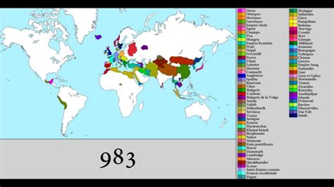 World Map 1000 Years Ago - United States Map