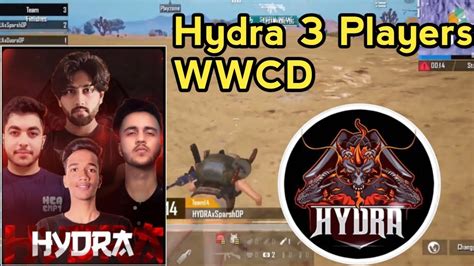 Hydra 3 Players Chicken Dinner Caster Shocked Hydra Official YouTube