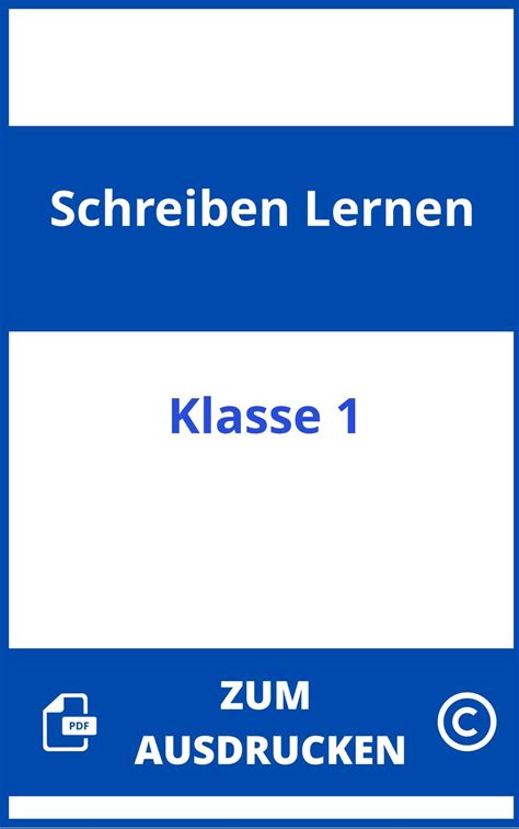 Schreiblinien Klasse Zum Ausdrucken