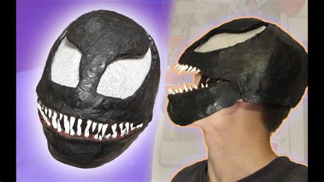 How To Make Venom Mask Venom 2018 Youtube