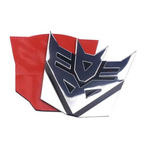 Transformers Decepticon Aufkleber Car Sticker 3D Chrome Emblem Metall