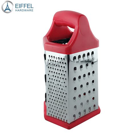 100 Models Kitchen Box Grater Stainless Steel Cheese Grater 6 Sides