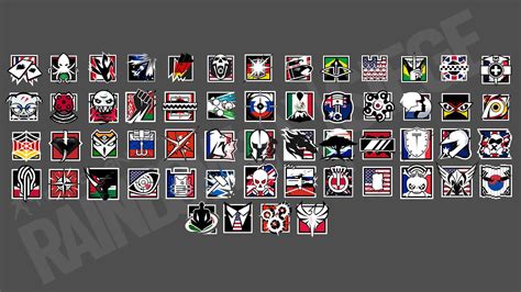 Siege Operators With Birth Flag In Their Icon Includes New Ops Ace And