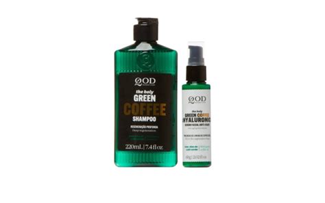 Kit Qod Barber Shop The Holy Green Coffee Beleza Na Web