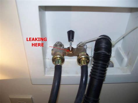 Leaking Oatey Washing Machine Shutoff Valve Plumbing Diy Home