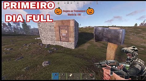 Iniciando Servidor Consegui C E Armas No Primeiro Dia Do Rust Youtube