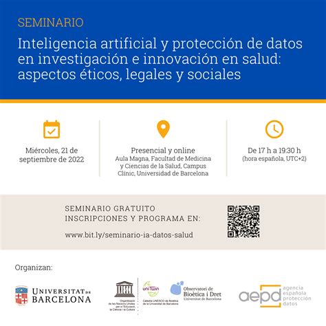 Seminario Inteligencia Artificial Y Protecci N De Datos En