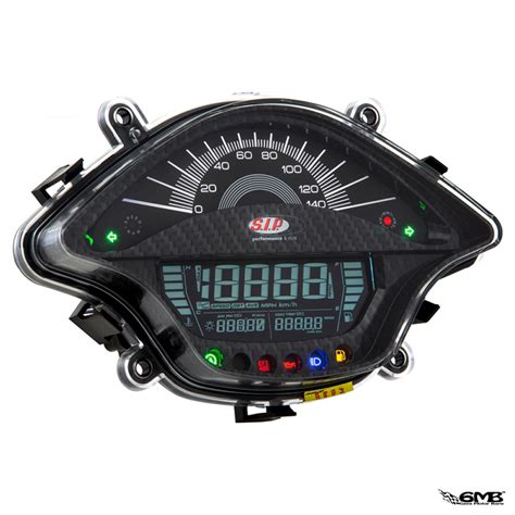 Sip Digital Speedo Vespa Sprint Primavera Black Carbon