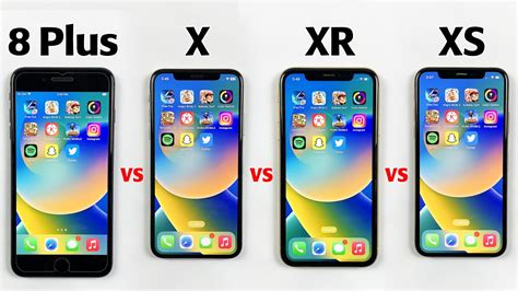 Iphone Plus Vs X Vs Xr Vs Xs Speed Test In Which Should