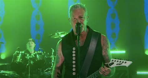 Metallica Continues ‘kimmel Residency With ‘holier Than Thou Performance