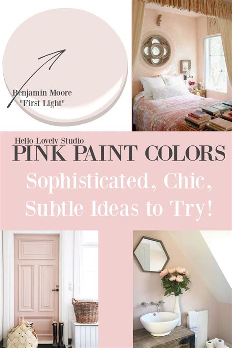 Best Sophisticated Chic And Subtle Pink Paint Colors Now Artofit